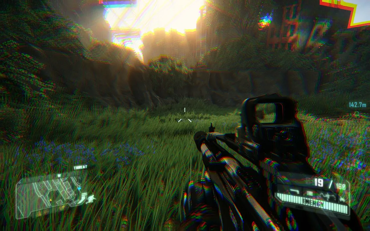 Aberración cromática como artefacto visual en interfaces