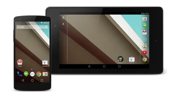 Primera vista del diseño de Android L — los primeros screenshots del keynote