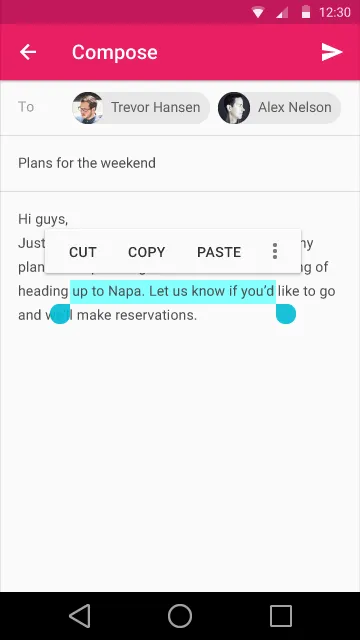 Los NavButtons — lo único que no me convenció ese día