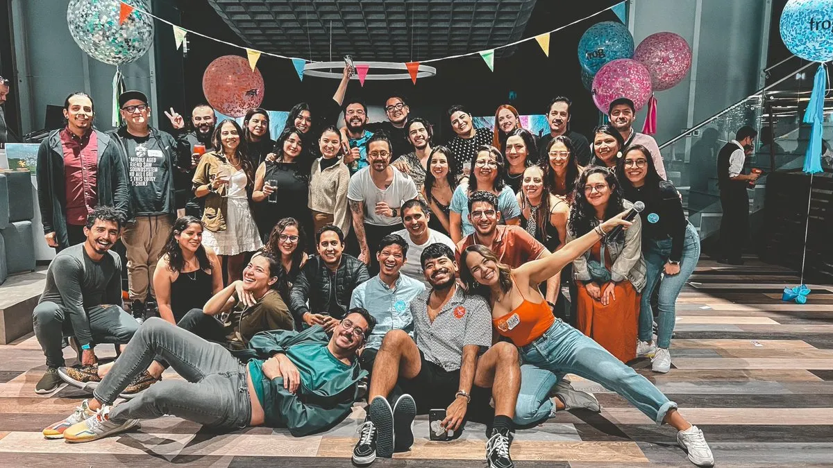 Farewell party en frog