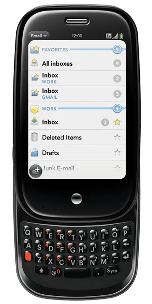 That prehistoric FAB on webOS.